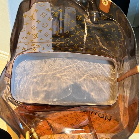 LV Louis Vuitton Ambre Cabas vinyl GM with gh - Picture 3 of 15